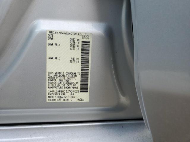 1N4AL3AP8GC170419 Nissan ALTIMA 2.5