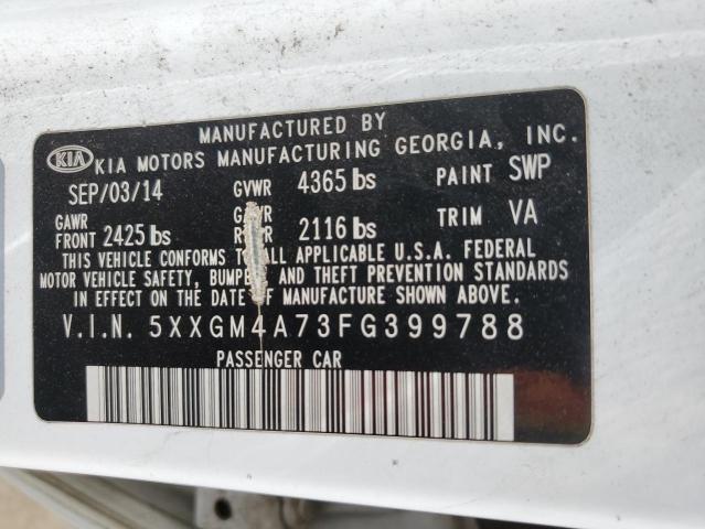 5XXGM4A73FG399788 KIA Optima Lx