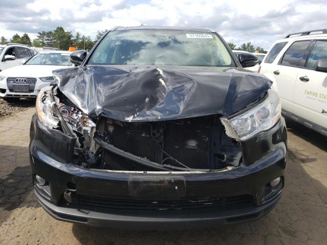 VIN 5TDJKRFHXES049162 2014 Toyota Highlander, Xle no.5