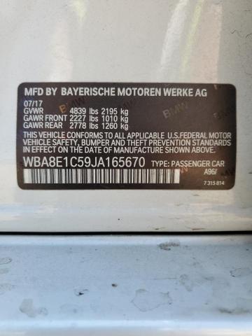 WBA8E1C59JA165670 BMW 330e