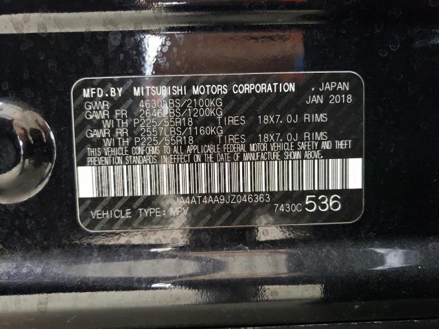 JA4AT4AA9JZ046363 Mitsubishi Eclipse Cross Le