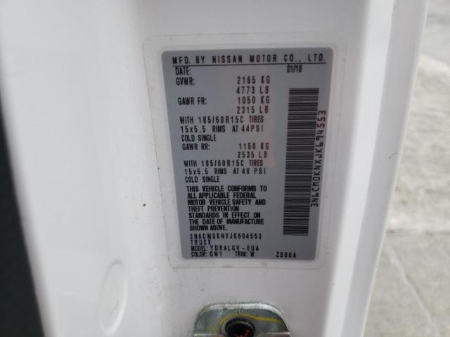 3N6CM0KNXJK694553 Nissan NV200 2.5S