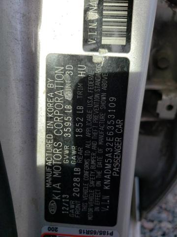 KNADM5A32E6353109 KIA RIO LX