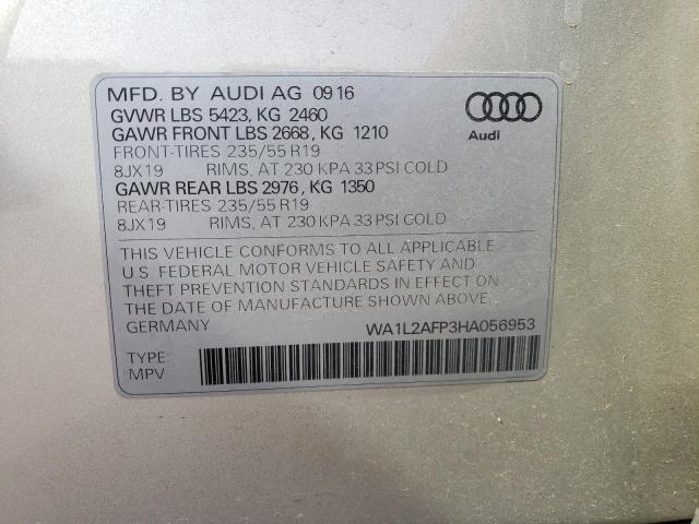 VIN WA1L2AFP3HA056953 2017 Audi Q5, Premium Plus no.13