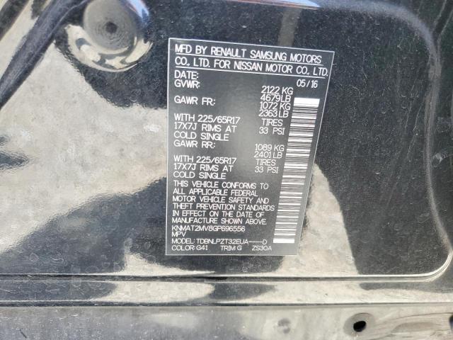 KNMAT2MV8GP696556 Nissan ROGUE S