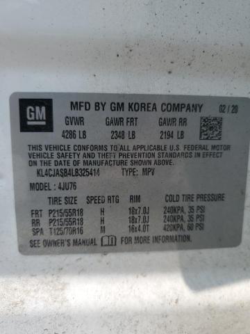 KL4CJASB4LB325414 | 2020 BUICK ENCORE PRE