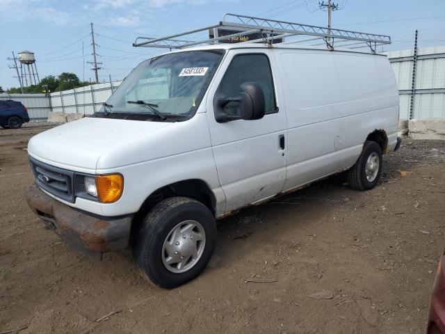 Salvage cars for sale from Copart Chicago Heights, IL: 2007 Ford Econoline E350 Super Duty Van
