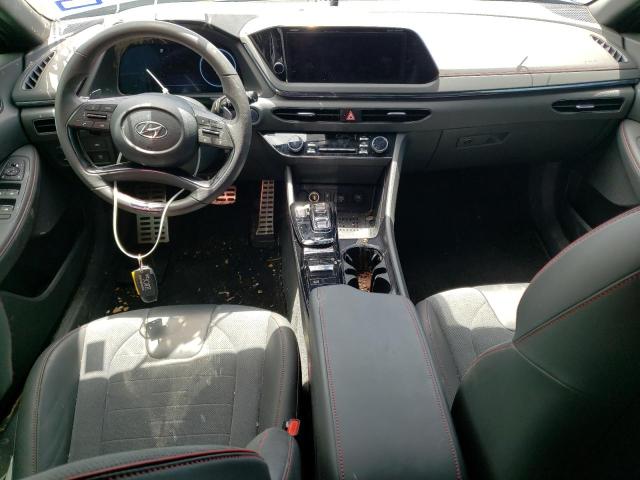 VIN: KMHL14JC9NA217974 Auction: COPART Lot: 53703243 Location: TX - AMARILLO KMHL14JC9NA217974 HYUNDAI SONATA 2022 BLACK Photo 8