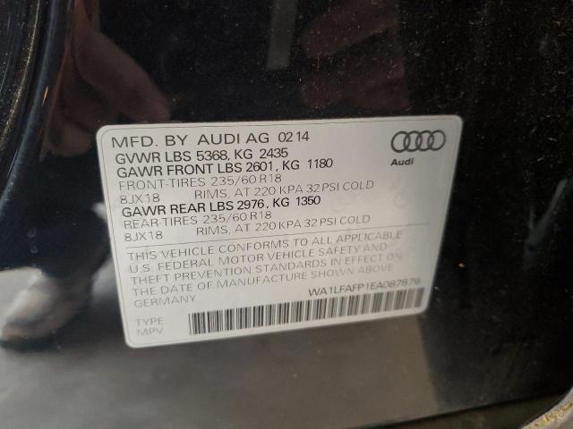 VIN WA1LFAFP1EA087876 2014 Audi Q5, Premium Plus no.14