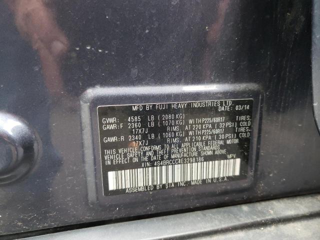 4S4BRCCC4E3298186 Subaru Outback 2.5i Premium