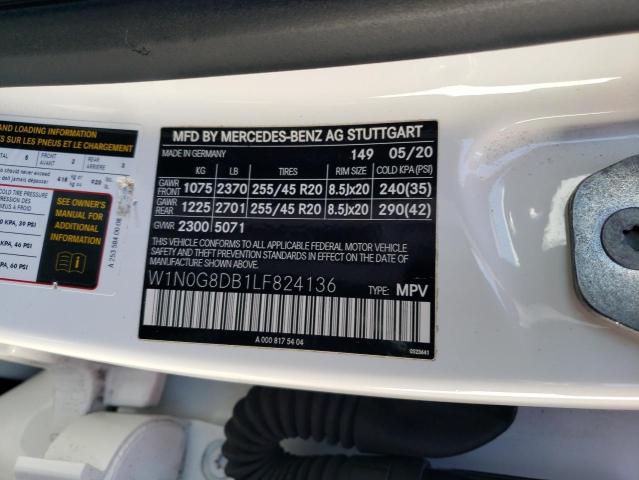 W1N0G8DB1LF824136 Mercedes-Benz GLC 300