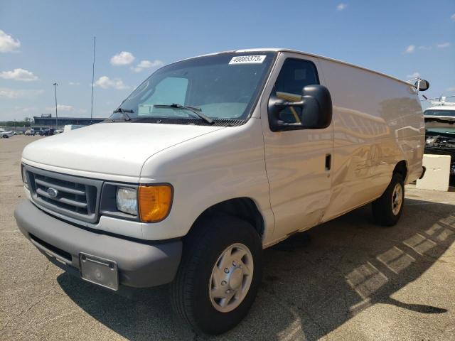 Salvage cars for sale from Copart Moraine, OH: 2007 Ford Econoline E250 Van