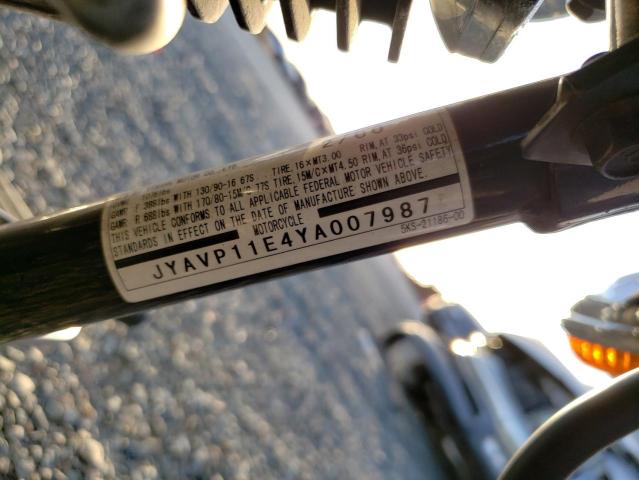 2000 YAMAHA XVS1100 JYAVP11E4YA007987