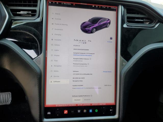 5YJSA1E29JF293664 Tesla MODEL S