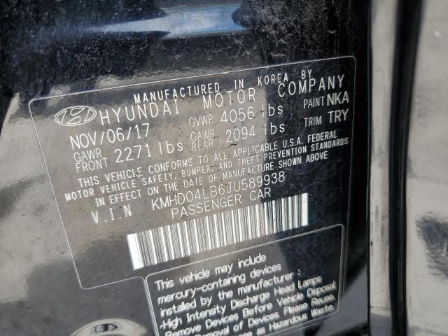 2018 HYUNDAI ELANTRA SP - KMHD04LB6JU589938