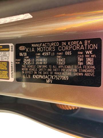 KNDPM3AC7K7527069 KIA Sportage Lx