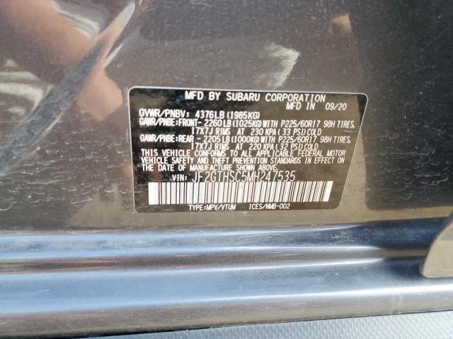 JF2GTHSC5MH247535 Subaru Crosstrek Sport