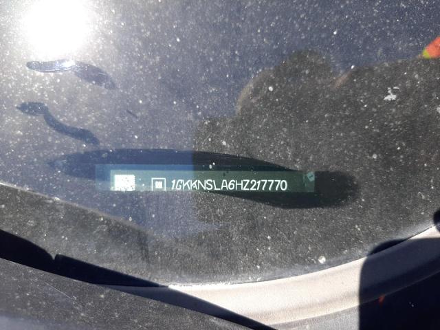 1GKKNSLA6HZ217770 GMC ACADIA SLE