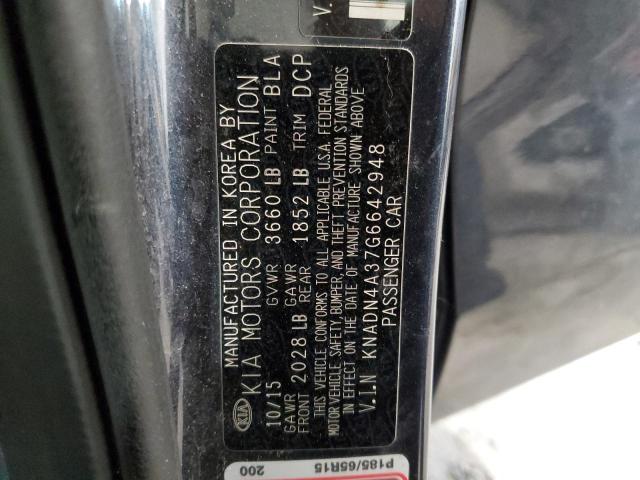 2016 KIA RIO EX - KNADN4A37G6642948