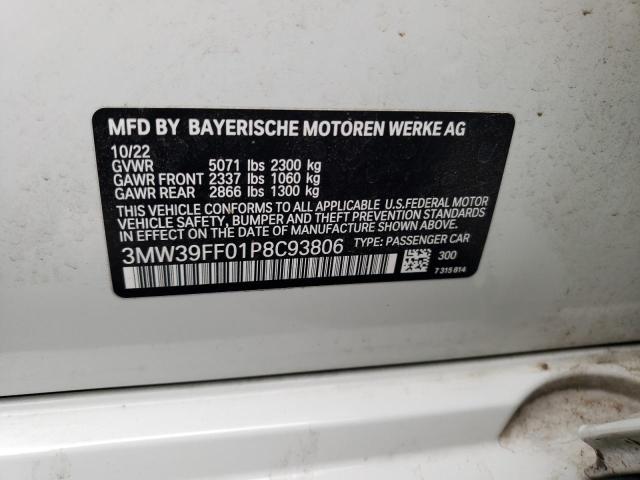 2023 BMW 330E - 3MW39FF01P8C93806