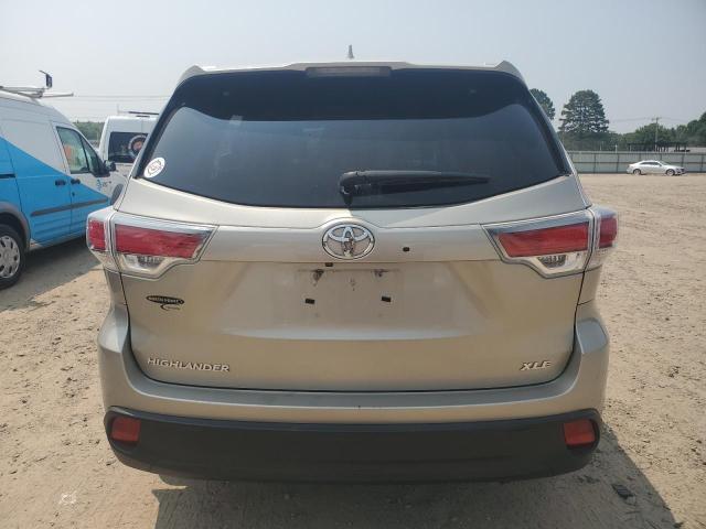 VIN 5TDKKRFH5ES020558 2014 Toyota Highlander, Xle no.6