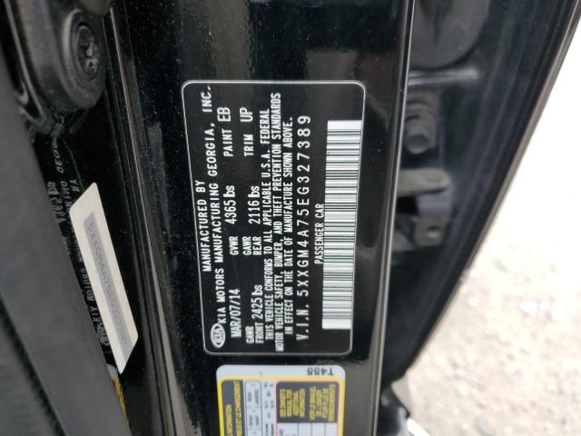 5XXGM4A75EG327389 KIA Optima Lx