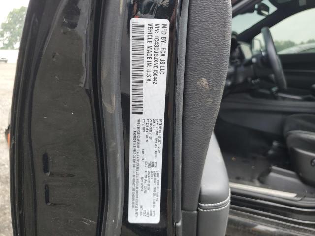 2022 DODGE DURANGO SR - 1C4SDJGJXNC156442