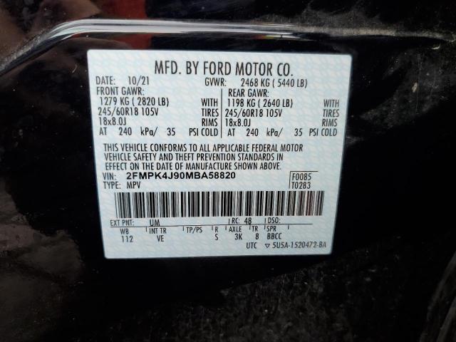 2FMPK4J90MBA58820 2021 FORD EDGE - Image 13