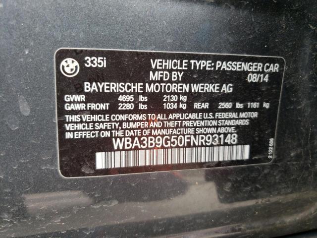 2015 BMW 335 XI - WBA3B9G50FNR93148