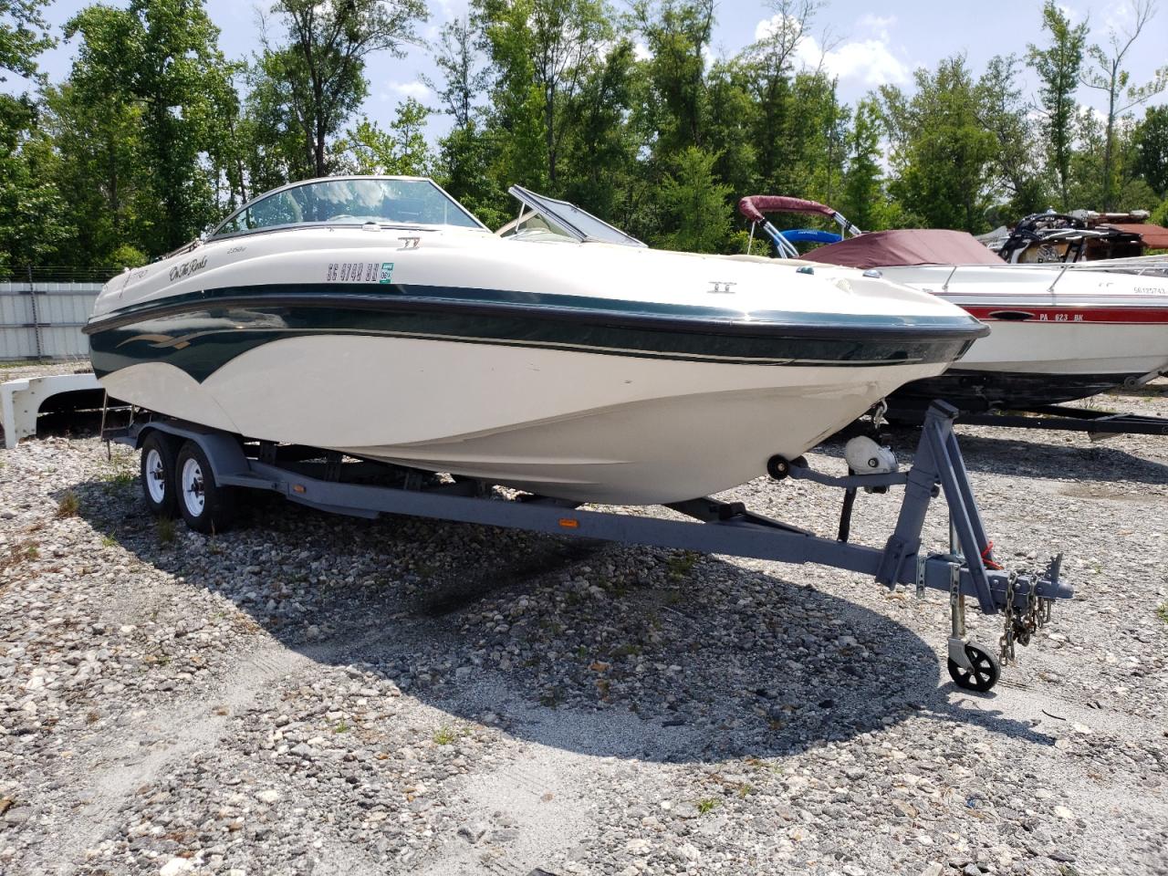 2001 Trac Deck Boat