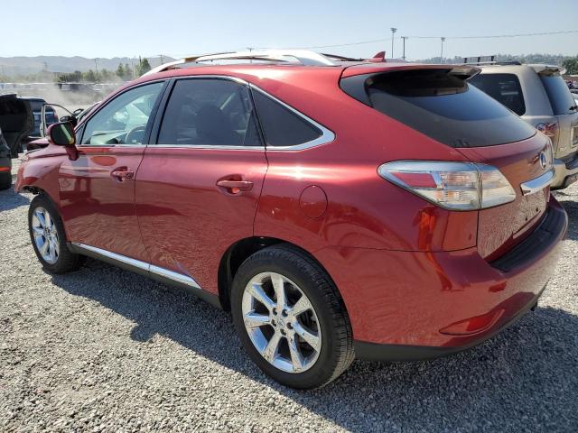 LEXUS RX 350 2012 red 4dr spor gas 2T2ZK1BA5CC072637 photo #3