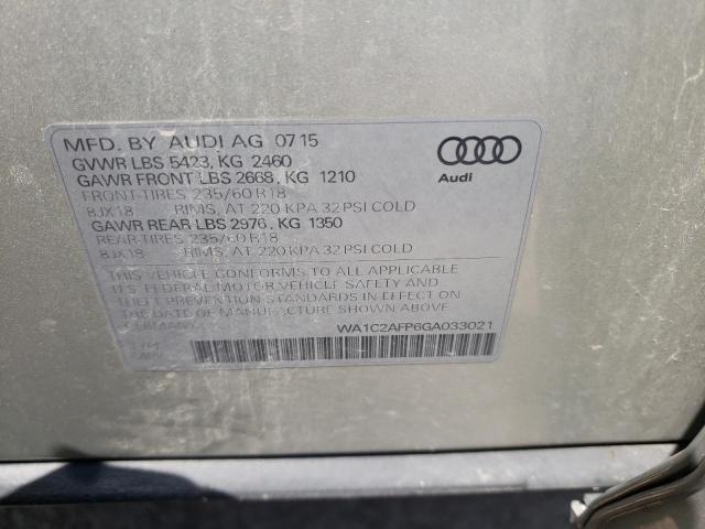 WA1C2AFP6GA033021 2016 AUDI Q5, photo no. 12