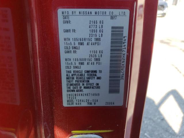 2017 NISSAN NV 200 2.5 - 3N6CM0KN2HK714949
