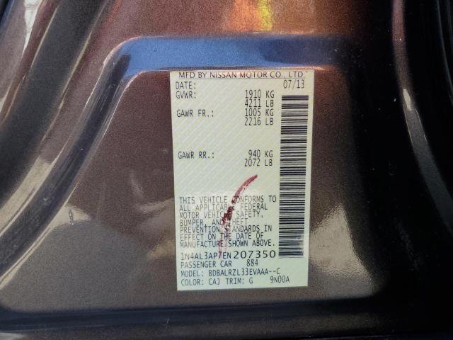 1N4AL3AP7EN207350 Nissan ALTIMA 2.5