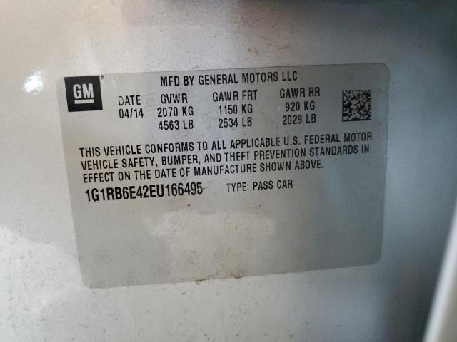 VIN 1G1RB6E42EU166495 2014 Chevrolet Volt no.12