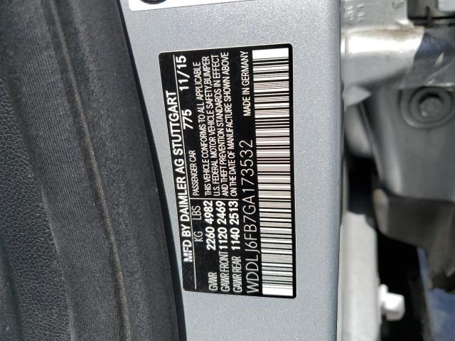 WDDLJ6FB7GA173532 Mercedes-Benz Cls 400