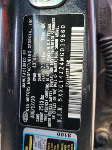 5XXG14J24MG019660 KIA K5 LXS