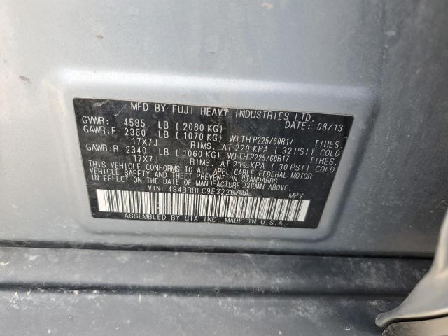 4S4BRBLC9E3226720 Subaru Outback 2.5i Limited