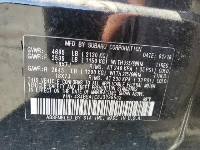 4S4BSATC8J3298503 Subaru Outback Touring