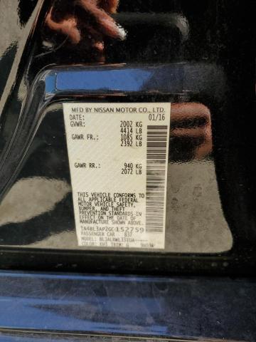 1N4BL3AP2GC152759 Nissan Altima 3.5sl
