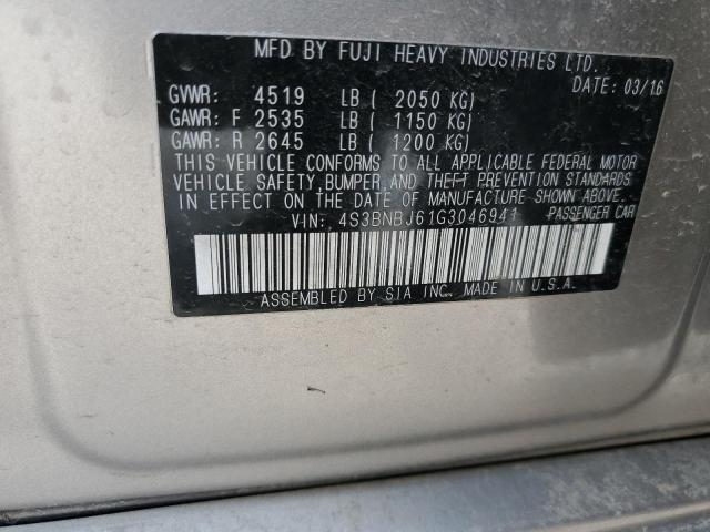 4S3BNBJ61G3046941 Subaru Legacy 2.5i Limited