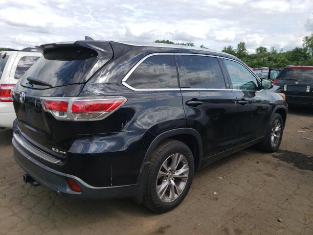 VIN 5TDJKRFHXES049162 2014 Toyota Highlander, Xle no.3