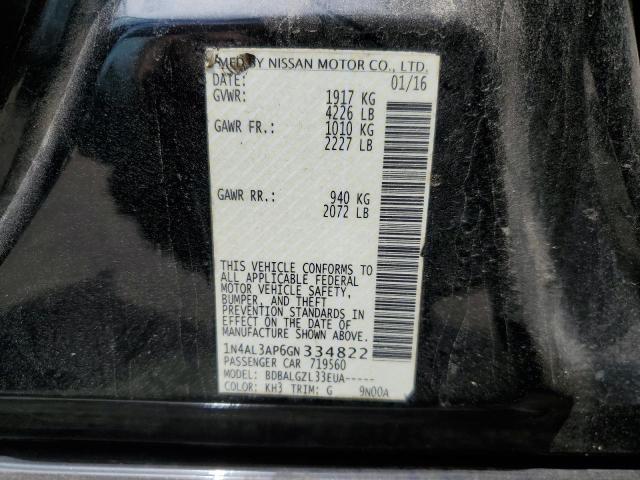 1N4AL3AP6GN334822 Nissan ALTIMA 2.5