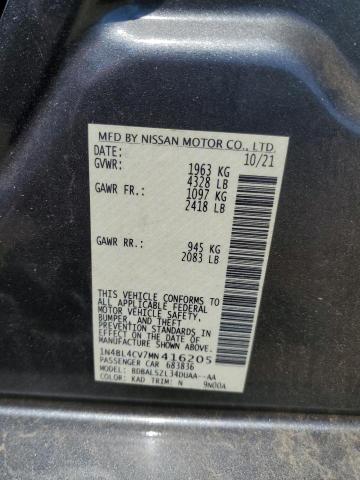 1N4BL4CV7MN416205 Nissan ALTIMA SR