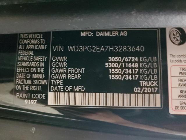 WD3PG2EA7H3283640 Mercedes-Benz Metris