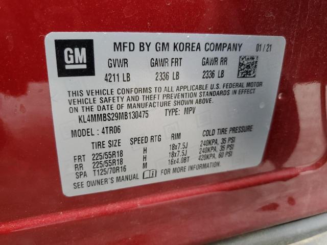KL4MMBS29MB130475 Buick Encore Gx Preferred