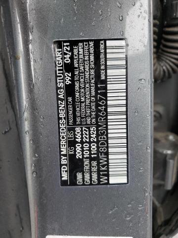 W1KWF8DB3MR646711 Mercedes-Benz C 300