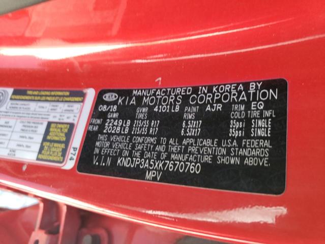 KNDJP3A5XK7670760 KIA SOUL +