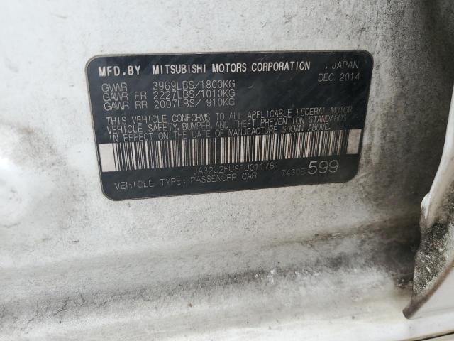 2015 MITSUBISHI LANCER GT - JA32U2FU9FU011761