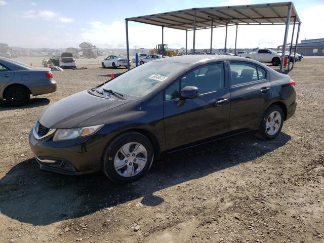 VIN 2HGFB2F50DH518440 2013 HONDA CIVIC no.1